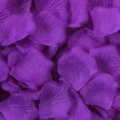100-10000Pcs Top Colorful Artificial Fake Rose Petals Red White Gold Roses Petal Flowers Romantic Wedding Party Valentine Decor