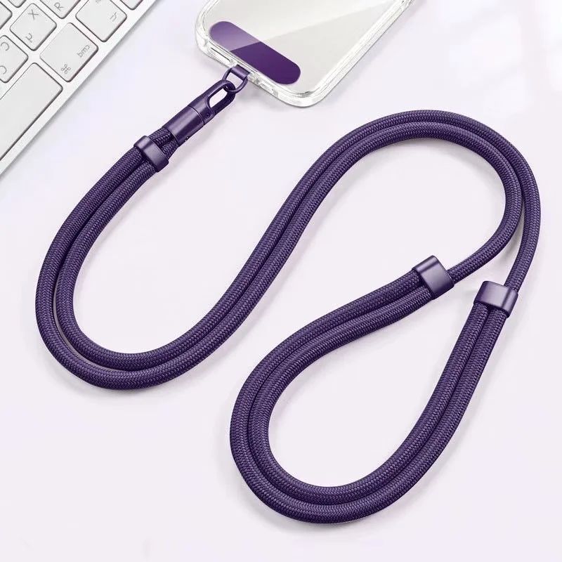 Alça Ajustável para Celular Cordão para Celular a Tiracolo Cordões de Pescoço com Patch para iPhone Corda de Suspensão para Celular