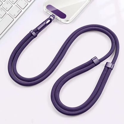 Alça Ajustável para Celular Cordão para Celular a Tiracolo Cordões de Pescoço com Patch para iPhone Corda de Suspensão para Celular