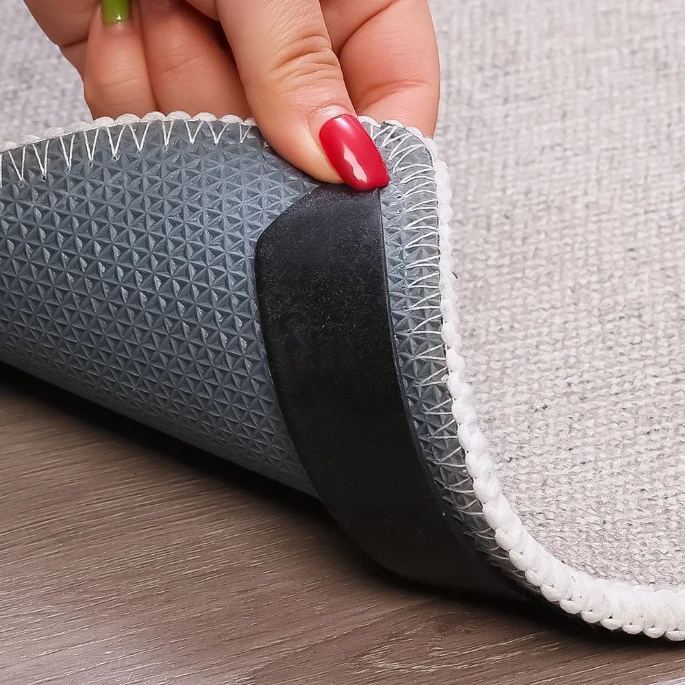 8/1Pcs Anti-Slip Carpet Sticker Self Adhesive Washable Rug Gripper Bath Mats Prevent Sliding Pads for Kitchen Bathroom Hallway