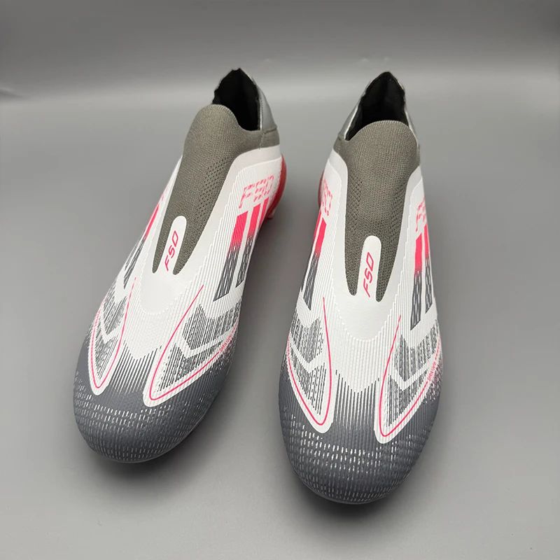 Mens Boys Professional Football Boots TF/FG Soccer Shoes High Ankle Kids Cleats Training Sport Sneakers Outdoor High-quality