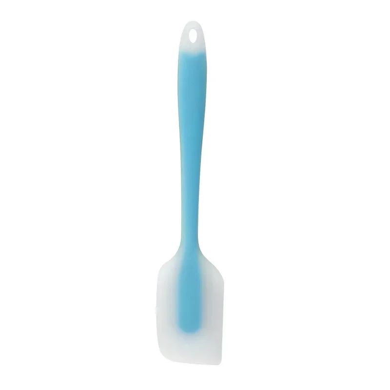 Espátula de Silicone Creme Manteiga Cozinha Cozimento Espátula Utensílios Resistentes ao Calor Raspador Decorador Ferramentas Translúcidas para Cozinha e Confeitaria