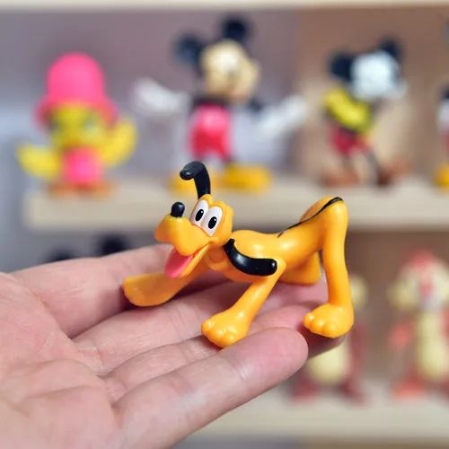 Disney Steamboat Willie Mickey Mouse Anime Figure Model Toys Cake Desktop Decoration Collectible Dolls Toys Gifts for Children