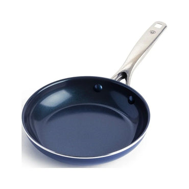 Ceramic Nonstick Fry Pan Skillet Diamond Coated Durable Lightweight Toxin Free Oven Safe Metal Utensil Safe Easy Cleanup 8 Inch