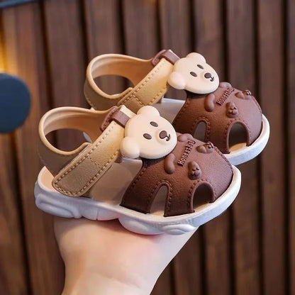 Summer Baby Boys Girls Sandals Children Beach Sandals Cartoon Infant Toddler Shoes Comfortable Soft Sole Kids Shoes 1-3 Years
