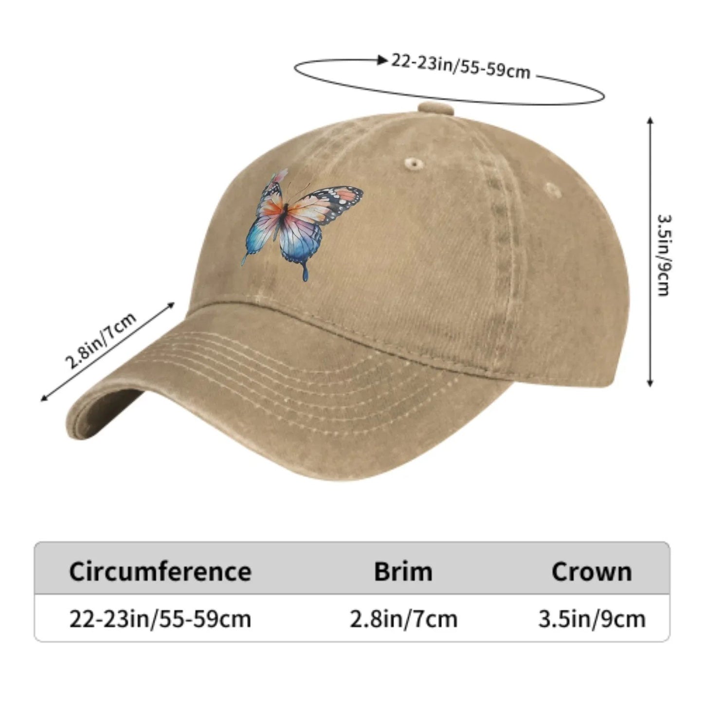 Watercolor Baseball Caps Soft Trucker Hats for Men Women Hats Outdoor Casual Sport All Seasons