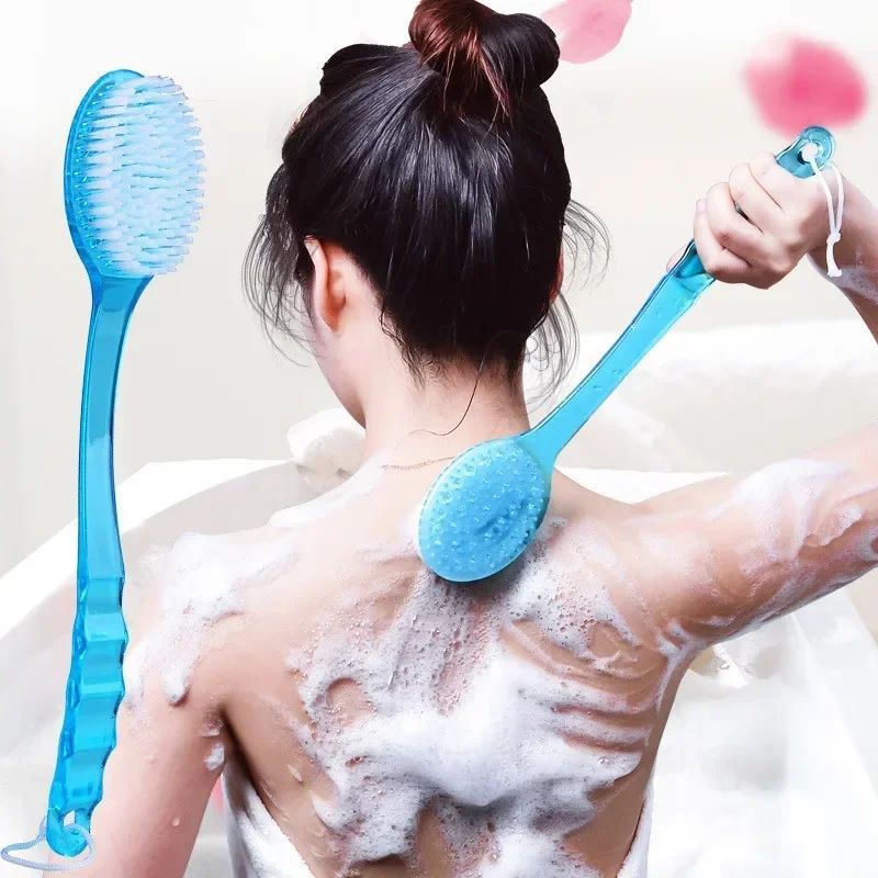 Escova de Banho Escova de Bolas para as Costas Escova de Corpo para Banheiro Esfoliador de Costas para Lama Escovas de Massagem para Chuveiro