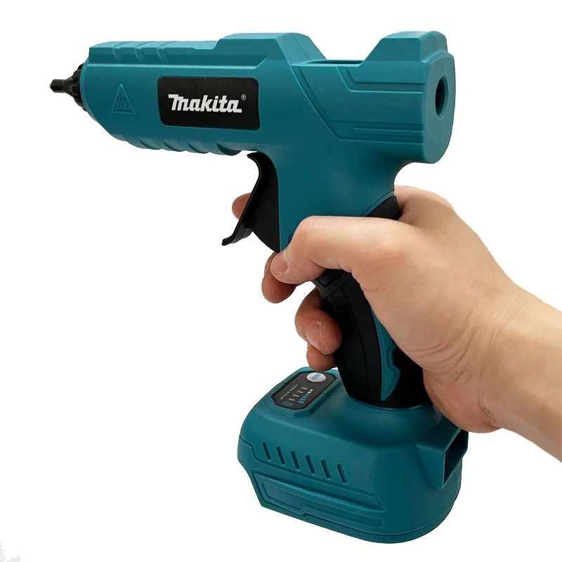 Pistola de Cola Quente Elétrica Portátil Sem Fio Makita Ferramenta DIY de Reparo Soldagem a Quente Bico Anti-queimadura para Bateria 18V