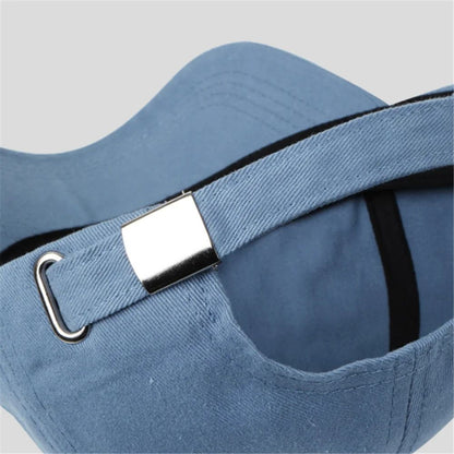 Boné de beisebol casual para homens e mulheres, chapéu de algodão liso moderno e simples nas cores preto, rosa, branco, vinho tinto, azul marinho.