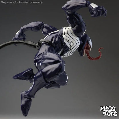 100% Original HOT Mess Toys Venom Lethal Protector Eddie Brock Black Spider-Man Action Figure Collectible Model Statue Toy Gift
