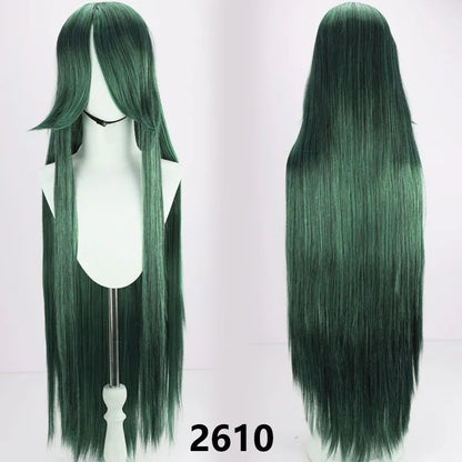 Perucas sintéticas de cabelo rosa com volume de ar, seda de cabelo macia de alta temperatura, cabelo a granel, peruca longa, cacheada, de ondas grandes, lisa, para Cosplay