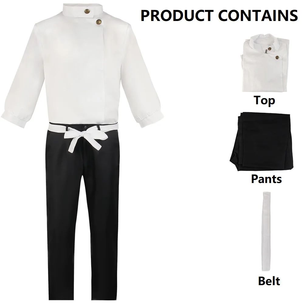 Anime Cosplay Costume Yuta  Tops + Pants Full Set  Roleplay Suit Japanese Anime Uniform