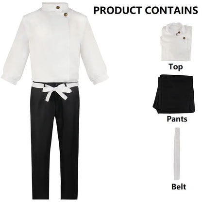 Anime Cosplay Costume Yuta  Tops + Pants Full Set  Roleplay Suit Japanese Anime Uniform