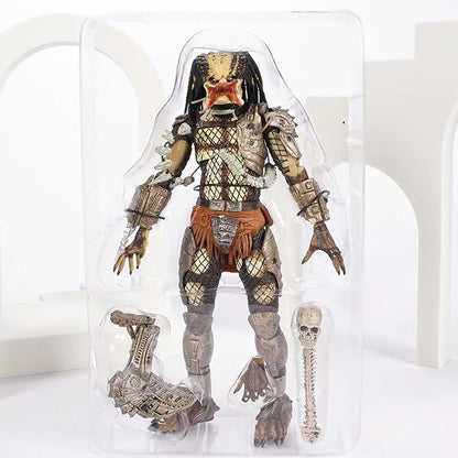 Filme Clássico NECA Ultimate Series Predador 7" Caçador da Selva vs Ovos Alienígenas PVC Boneco Articulado Colecionável