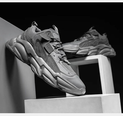 Men Sneakers Hidden Heels Elevator Shoes Plus Size 45 46 Heightening Shoes For Men Fashion Breathable 8cm 6cm Sports Taller Shoe