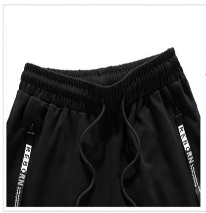 2025 New Autumn Men's Outdoor Jogging Casual Sport Pants + Sport Shirt Two-piece Set, Men's Daily Street Fashion Outfit