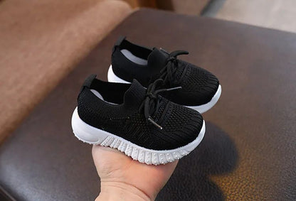 Children Sneakers Spring and Fall Casual Shoes Mesh Breathable Soft Bottom Kids Boys Girls Students Sport Running Tennis Shoes