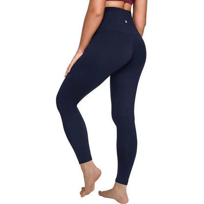 Workout Leggings for Women 25"  -  High Waisted Tummy Control Yoga Pants Butt Lifting Gym Training