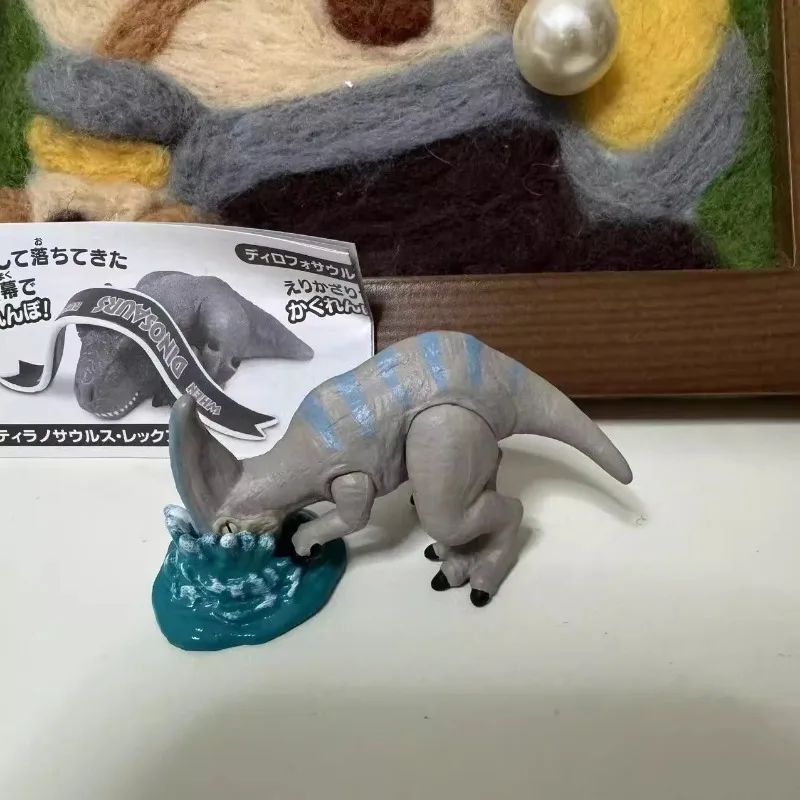 Brinquedos Gashapon de Dinossauros do Parque Jurássico, Figuras de Ação Criativas, Modelo de Enfeites, Brinquedos Colecionáveis