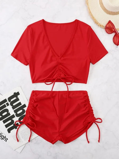 Summer Swimwear Bikinis Two Pieces Set Swimsuit Women Sexy Bathing Suit Beachwear Bikini Swim Female Swimwear Vacation Outfits