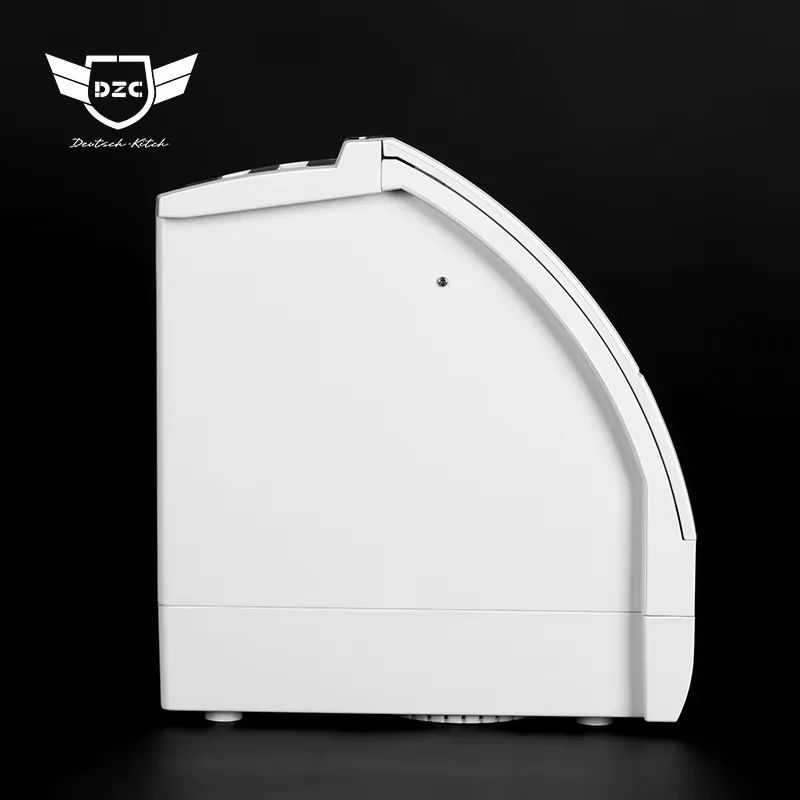 6 Sets Q6 Mini Portable Dishwasher Smart Desktop Countertop Washer Compact Kitchen Appliance for Home Office Camping Use