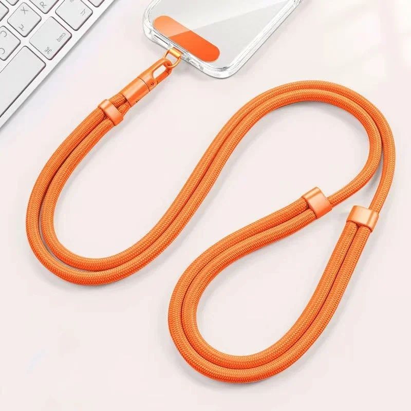 Alça Ajustável para Celular Cordão para Celular a Tiracolo Cordões de Pescoço com Patch para iPhone Corda de Suspensão para Celular
