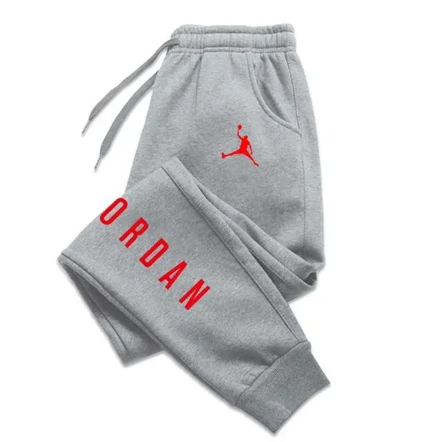 New style printed sport pants suitable for both men and women, luxurious long-distance running pants, casual fitness pants