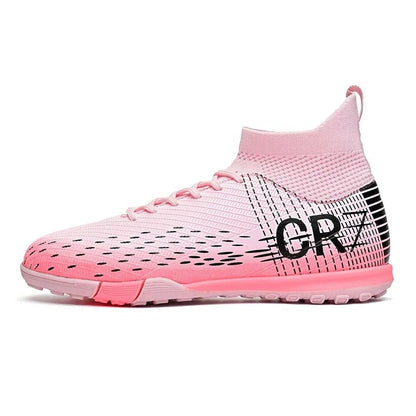 New Men Soccer Shoes High-top Futsal Cleats Sneakers Football Boots Grass High-quality Non-Slip Match Indoor Hot-selling FG/TF