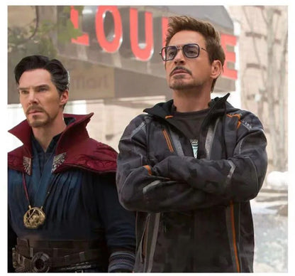 Óculos de Sol da Moda Armação Quadrada Estilo Tony Stark Óculos de Sol Feminino Masculino Quadrado Grife Óculos Retrô Masculino Iron