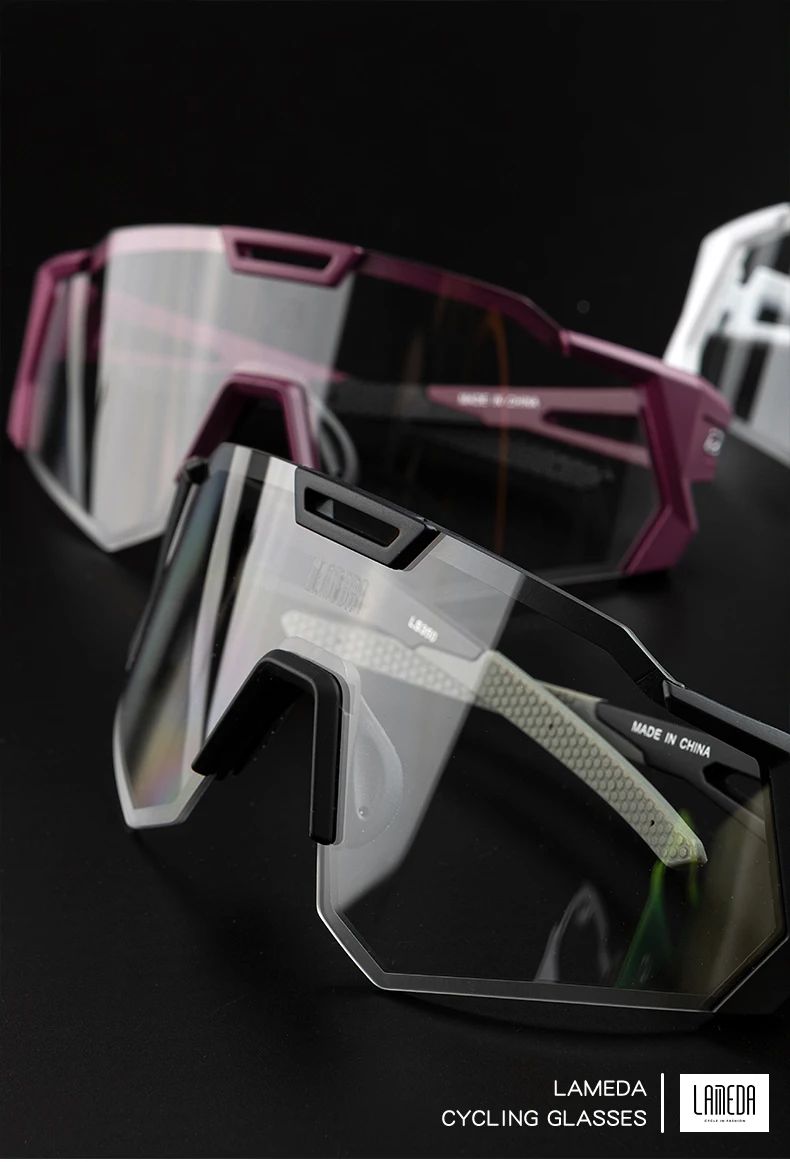 Photochromic Cycling Sunglasses Men Professional Bicycle Glasses Goggles Windproof MTB Road Bike Glasses Mountain Eyewear