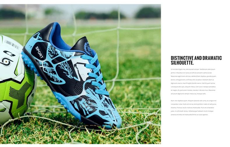 Professional Kids Soccer Shoes Men Original Football Shoes Indoor Society Cleats Football Field Boots TF/AG Fast Match Sneaker