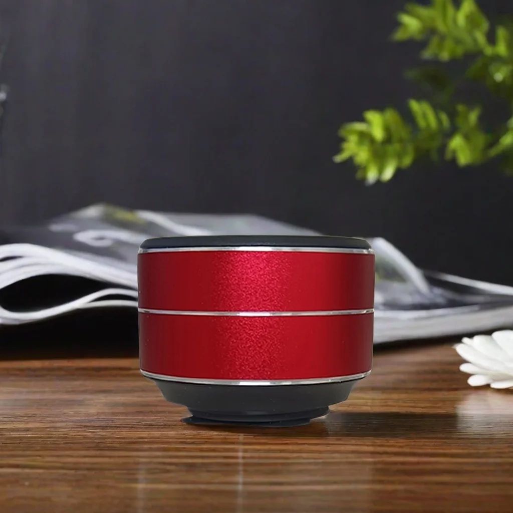 Mini Alto-falante por Condução Óssea Estéreo por Vibração Áudio Digital TWS Bluetooth Sem Fio Alto-falantes Portáteis de Metal Dropshipping