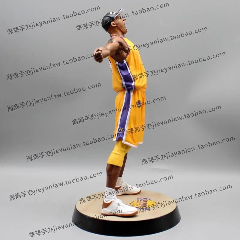 Personagem 34cm Modelo Lakers Roaring Post 24 Bryant Basquete Decoração de Casa Boneco Colecionável Figuras Modelo Lembrança Brinquedo Presentes