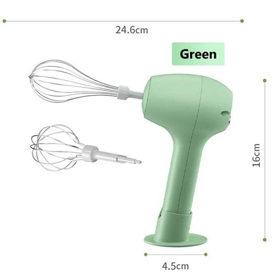 Mixer de Alimentos Elétrico Portátil Sem Fio Batedor de Ovos Automático Batedor de Manteiga Creme Vertical Misturador de Mão Sem Fio para Cozinha