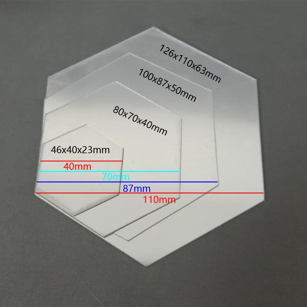 3/6/12pcs 3D Hexagon Mirror Wall Sticker DIY TV Background Living Room Stickers Wall Decor Bedroom Bathroom Home Decoration