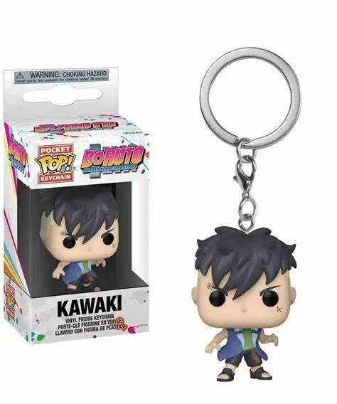 Funko Pop Naruto Kurama Sasuke Wakaki Boruto SEIS CAMINHOS KAKASHI Bonecos de Vinil Chaveiro Brinquedos Pocket Pop Chaveiro Carro Bolsa Brinquedo
