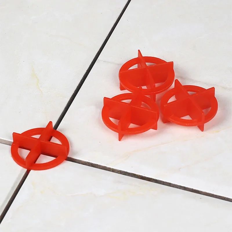 100 Peças Espaçadores de Porcelanato Clipe Cunha Sistema de Nivelamento Cerâmico Para Nivelamento de Lacunas de Piso e Parede Ferramentas de Construção