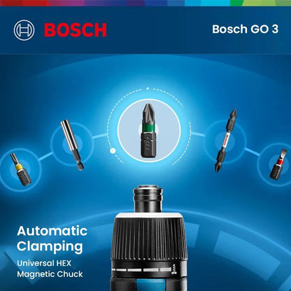 Bosch Parafusadeira Elétrica GO2 GO3 USB Recarregável Multifuncional Furadeira Manual Sem Fio Ferramentas Elétricas Manutenção Doméstica Reparo