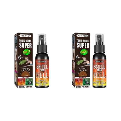 6 unidades-1 unid. 30ml Adereços de Halloween Spray Líquido de Peido Não Tóxico Bomba de Cheiro Fedorento Brinquedo de Pegadinha de Gás Malcheiroso Artigos de Festa de Brincadeira