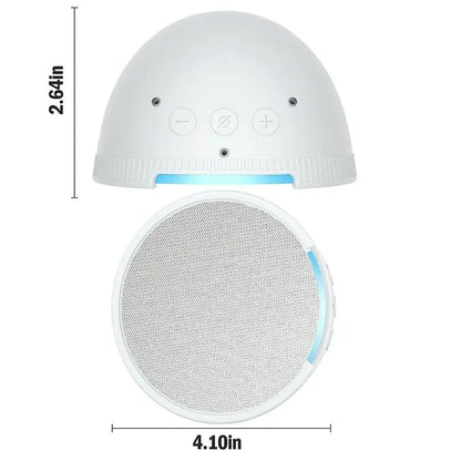 Capa Protetora Portátil de Silicone Antiderrapante para Alto-falante Echo Pop Capa Impermeável para Alto-falante Inteligente Acessórios para Amazon Echo Pop