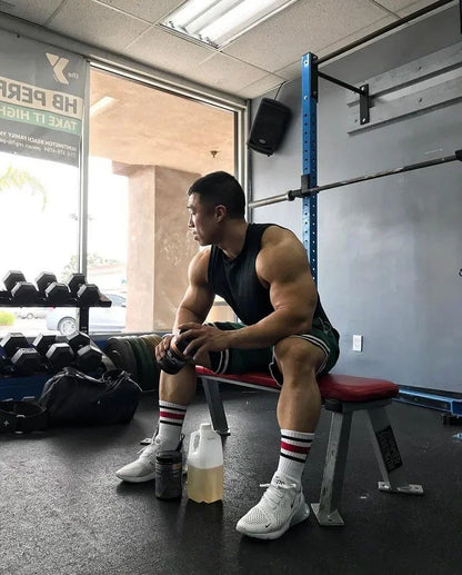 2025 Summer New Quick drying Breathable Zipper Drawstring Pocket Five point Shorts for Men's Sports Running Large Beach Pants