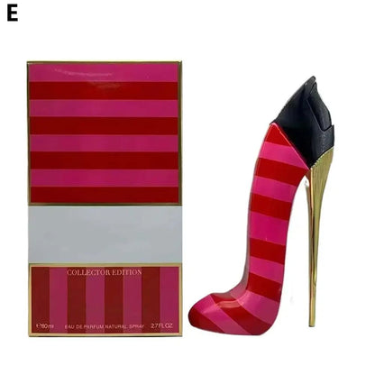 80ml Lasting Fragrance Sexy Spray Fashion Deodorant Perfume New Women's Luxury Floral Elegant High Heel Bottle Design