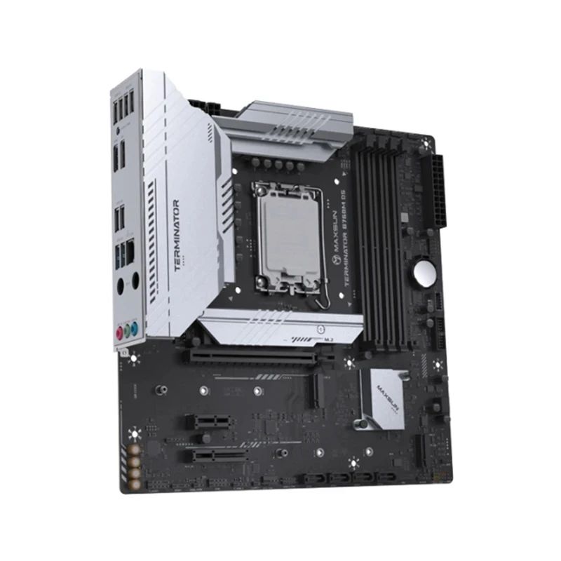 MAXSUN Gaming Mainboard B760M D5 Motherboard support Intel 14 13 12th CPU DDR5*4 M.2 PCIEX16 5.0 Desktop Computer components
