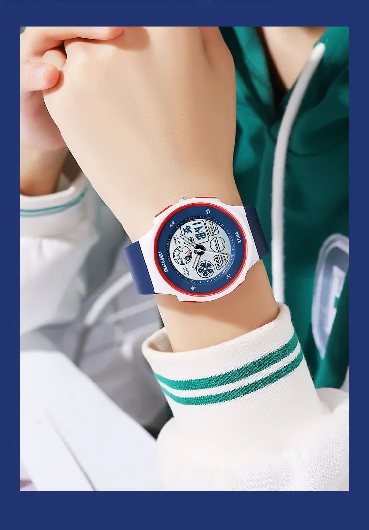 SKMEI 2346 Wristwatches Clock Horloges Mannen Fashion Digital Electronic Watch Casual Sports Watches For Men Women Waterproof