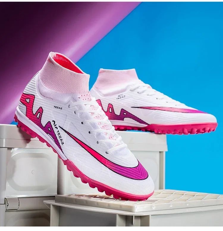 Men Football Shoes TF/FG Society Cleats Indoor Soccer Shoes Professional Football Field Boots Fast Unisex Sneaker Top Quality