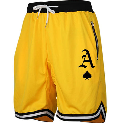 Summer Men Casual Breathable Fitness Basketball Comfortable Beach Sports Shorts Male Bermudas