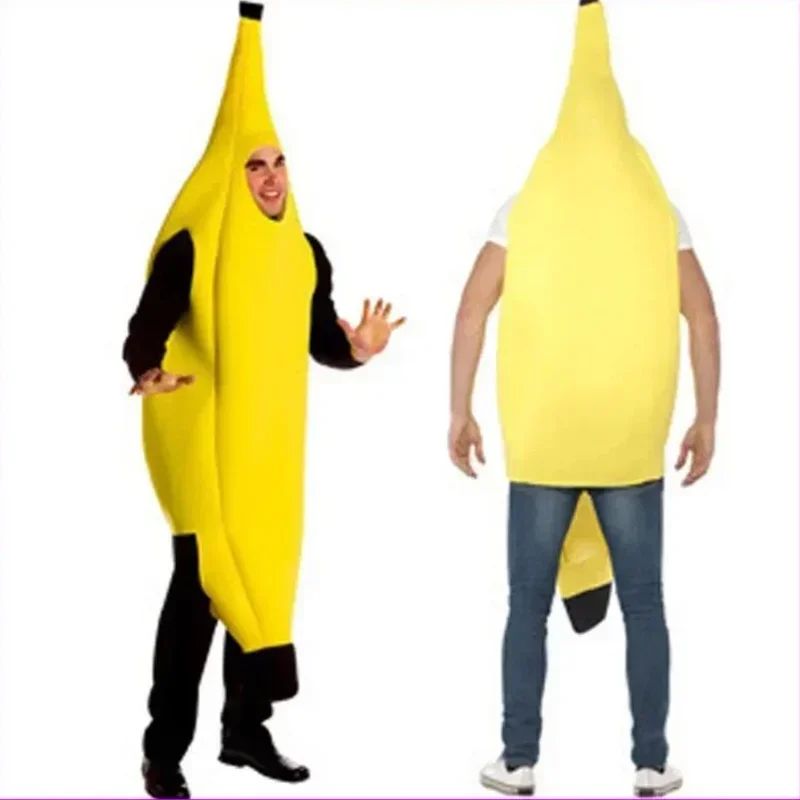 Halloween Carnival Clothing Banana Cosplay Funny Sexy Banana Costume Novelty Halloween Christmas Carnival Party Decorations