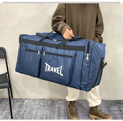 Travel Bag Foldable Large Capacity Waterproof Business Sports Handbags Wear-Resistant Portable Multifunction Duffel Bags mochila