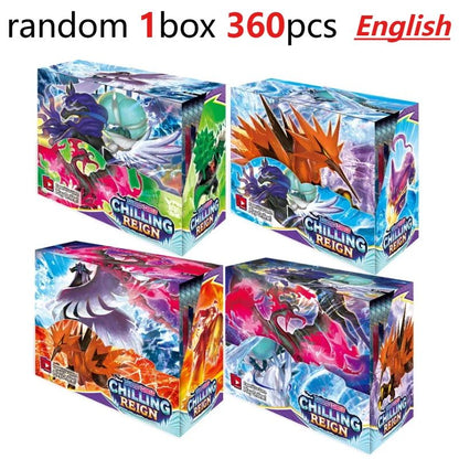 Divertido 360 Cartas Pokémon TCG Escarlate e Violeta Evoluções Prismáticas 151 Prism 36 Pacotes Caixa de Booster Pokémon Carta Colecionável