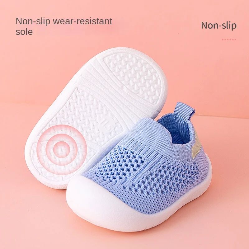 2024 Kids Shoes Casual Breathable Infant Baby Children Girls Boys Mesh Sneakers Soft Bottom Comfortable Non-Slip